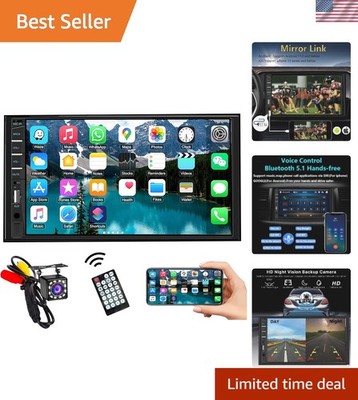 Upgrade Your Car Audio with 7-Inch Touchscreen Stereo & Enhanced Safety Features