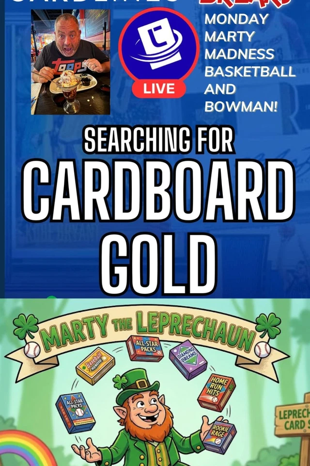 Marty Party + Monday + Month Start = GOLD! NBA and MLB Breaks #1148-1151