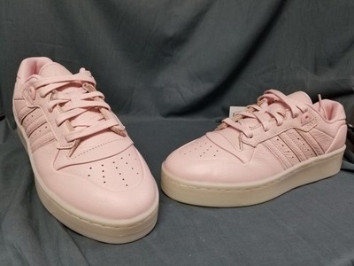 Adidas Rivalry Lux Low Sneakers Sandy Pink Ivory Men's Size 9 NEW NO BOX!