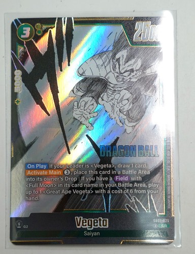 Vegeta SB01-025 card