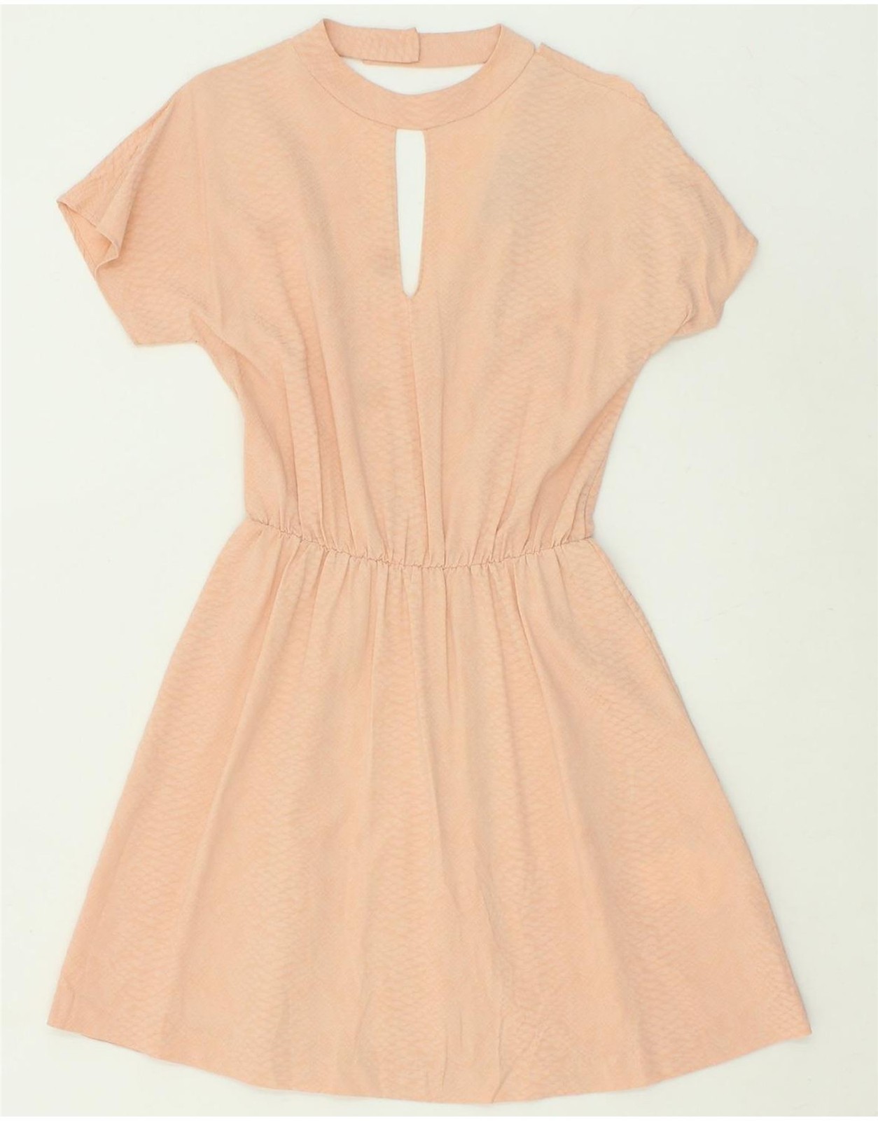 Vestido TRUSSARDI para mujer línea A IT 38 XS beige Cupro N203