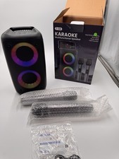 T-08 Karaoke Multifuncional Wireless Bluetooth Speaker with Microphone Portable