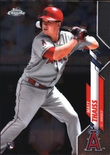 2020 Topps Chrome Matt Thaiss Rookie #83 Los Angeles Angels