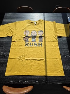 Rush T Shirt Peanuts Geddy Lee Alex Lifeson Neil Peart Concert Shirt 2xl