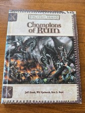 D&D Forgotten Realms Champions of Ruin 3.0 3r...