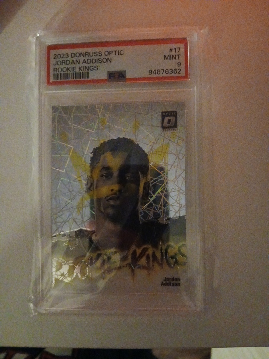 2023 Panini Donruss Optic - Rookie Kings Jordan Addison #17 (RC)