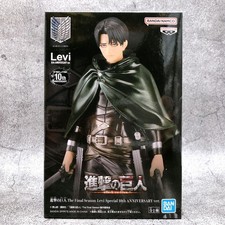 Image of Attack on Titan The Final Season Levi Figure Special 10th ANNIVERSARY ver.