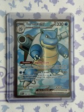 Carte Pokémon Tortank EX 184/165 MEW Pokémon 151 FR NEUF