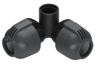 Gardena Winkelanschluss Sprinklersystem 25 Mm X 3/4 Zoll Innengewinde Garten