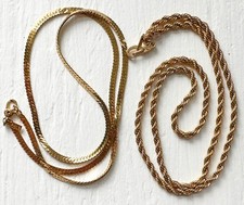 Collar Cadena Caja Chapado en Oro Acero Inoxidable Joyería Hip Hop Unisex, Hombres Mujeres