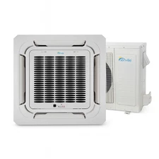 24000 BTU Ductless Mini Split Ceiling Cassette Air Conditioner and Heat Pump