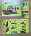 LEGO vintage fabuland 3636 Bedroom complete with parts of box