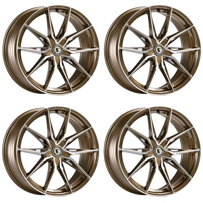 4 Schmidt rims TwentyOne 8.5Jx20 ET35 5x120 Bron for BMW 3 Series E90/E91/E92/E93
