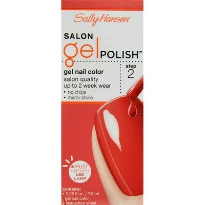 Sally Hansen Salon Gel Polish Step 2 Gel Nail Color  ~Pick Your Color !! ~