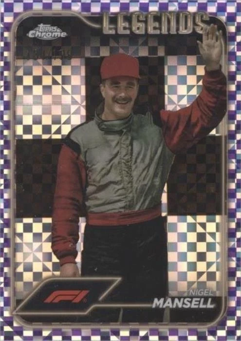 Purple Checker Flag Refractor