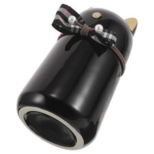  Dekorative Tierurne: Katzenförmiger Keramikbehälter zur Aufbewahrung von Asche