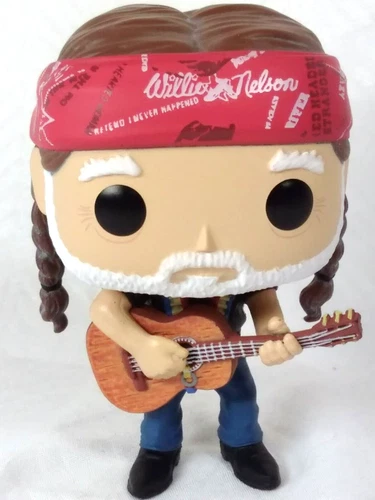 Willie Nelson Pop! Rocks vinyl figure, #202, NIB. DS07