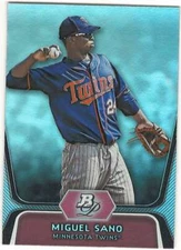 MIGUEL SANO RC 2012 Bowman Platinum Prospects #BPP39 ROOKIE Twins  ID:11197
