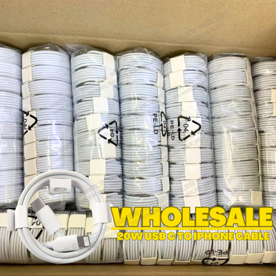 20W PD Type C to iPhone Fast Charging Cable For iPhone 14 13 12 11 Pro XS XR Lot