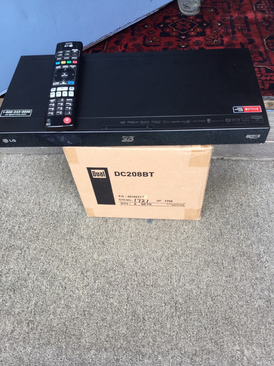 LG BX585 3D Blu-Ray Disc Player With Built In Wifi Network