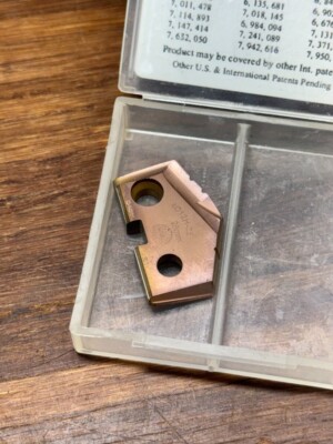 Allied Machine and Engineering 4C12H-25  Gen 2- 25mm Carbide Spade Drill Insert