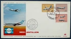 Netherlands Antilles FDC - Aviation_1968.