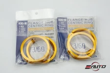 4pc Aluminum Kics KYO-EI Hub Centric Ring 73-60, OD = 73mm to ID = 60mm