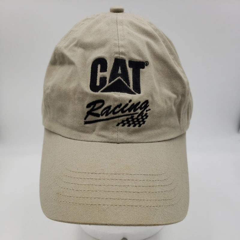burton cat racing hat strapback used 