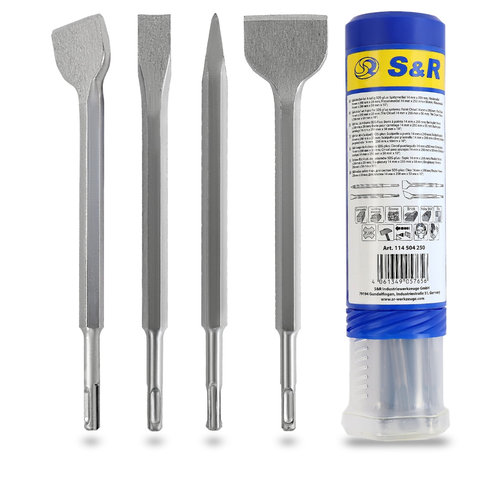 S&R 114504250 Meißel Set - Grau online kaufen | eBay