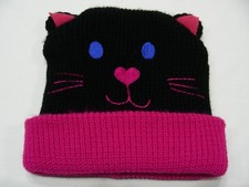 Super Cute Kitty Cat - Child Size Stocking Cap Beanie Hat