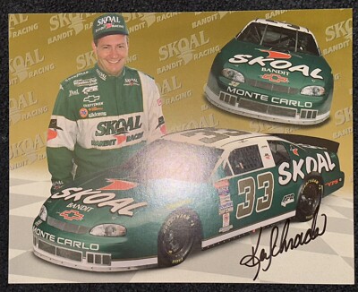 Ken Schrader 1997 Autographed #33 Skoal Bandit Winston Cup