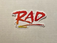 RAD | RAD Movie | BMX | Hell Track | Cru Jones | Vinyl Sticker Decal | Racing