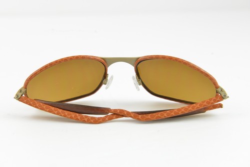 RAR! Oakley Square Wire 1.0 Vintage Leather/Gold Iridium Mars Jordan - Bild 3 von 8