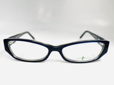 New Adin Thomas AT-248 C2 Dark Navy & Marble Eyeglasses 53/15/135 Adin Thomas AT638 Eyeglasses main image 4