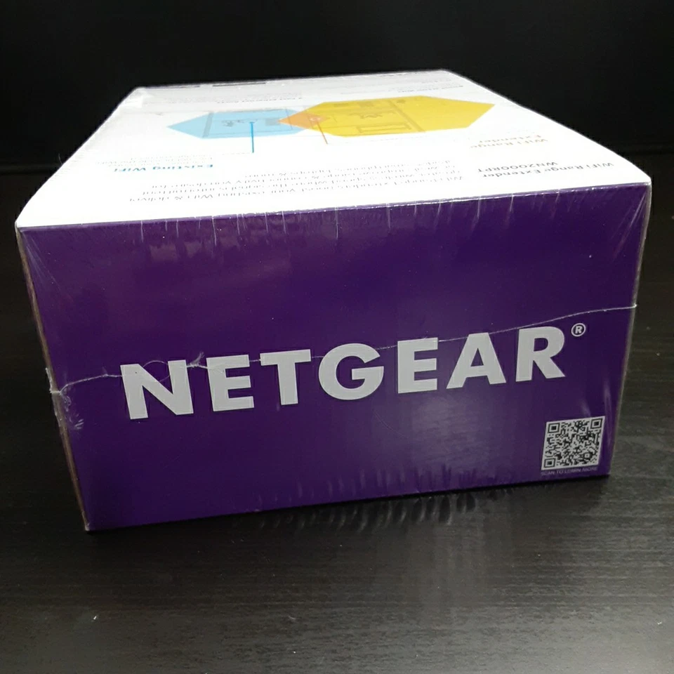 NETGEAR WN2000RPT WiFi Range Extender w 4 ethernet ports N300 Range New-Sealed - Image 3 of 4