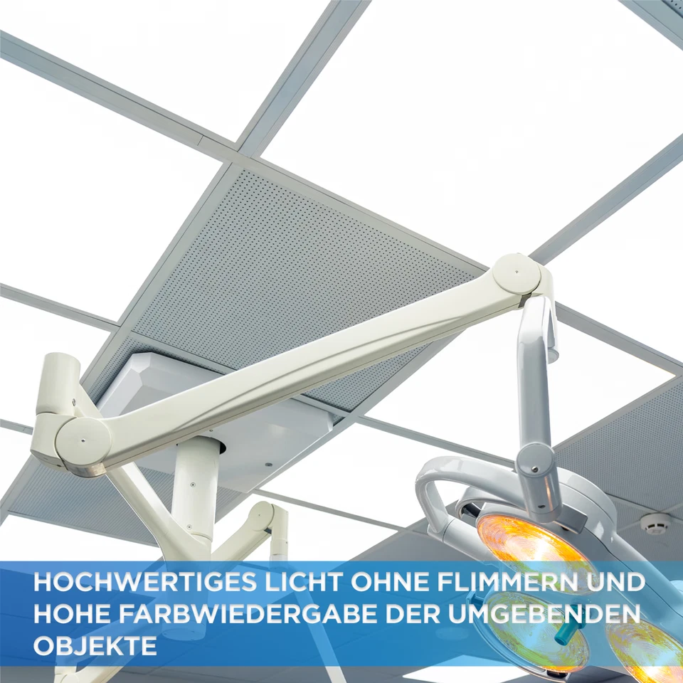 2x LED Panel 62x62 Deckenleuchte Warmweiß Neutralweiß Kaltweiß mit/ohne Rahmen - Bild 3 von 4