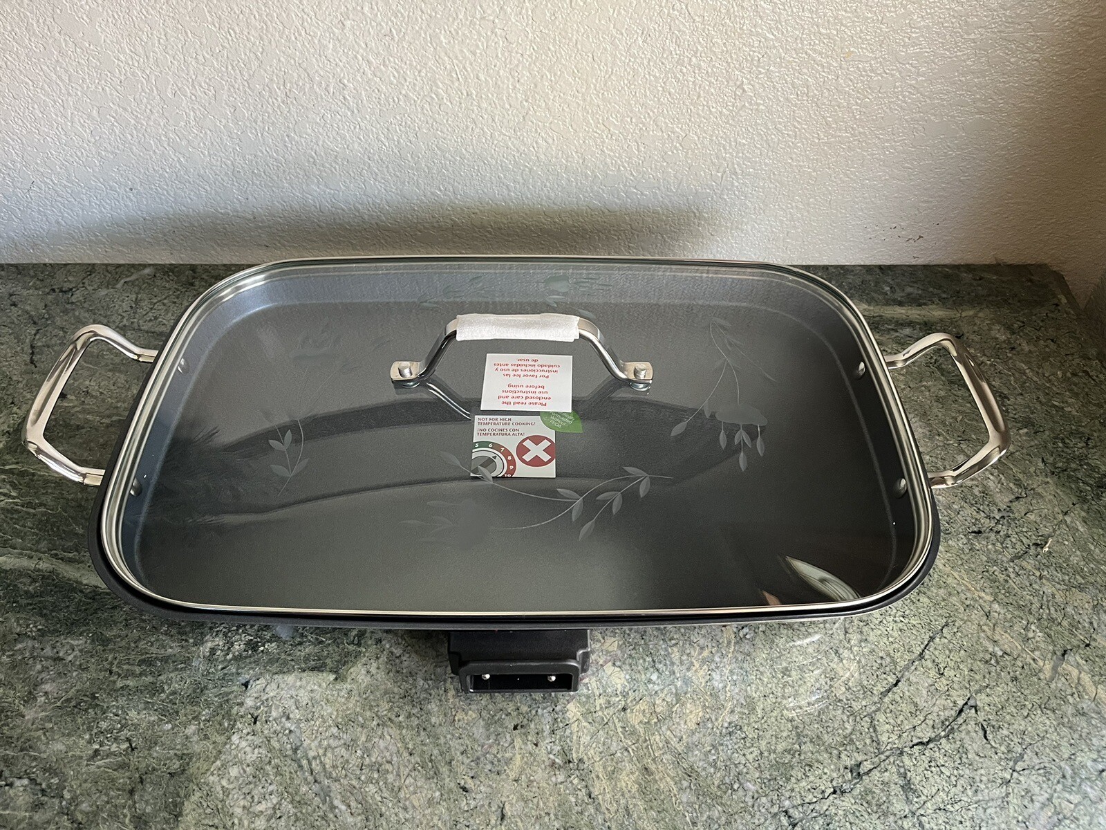 New Princess House Culinario Series Healthy Electric Double Griddle 5780 eBay