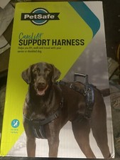New PetSafe Carelift Front  Rear Full Body Support Harness, Large 70-130lb Blue