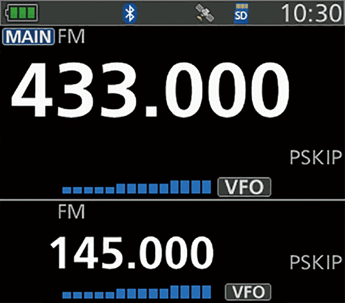 ICO MID-52 144/430MHz Dual Band 5W Digital Transceiver / integrierter GPS-Empfänger  - Bild 3 von 5