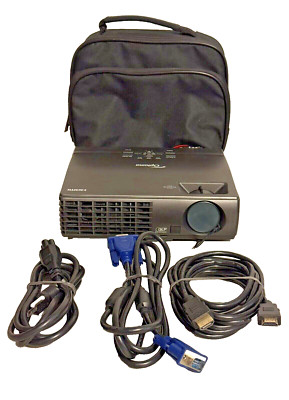 Optoma W304M DLP Portable Projector Bundle 271 Hrs. + HDMI+VGA+Cord DAEPGTUUI