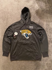 Authentic Nike Jacksonville Jaguars Crucial Catch Cancer Hoodie Size Large L NEW | eBay
