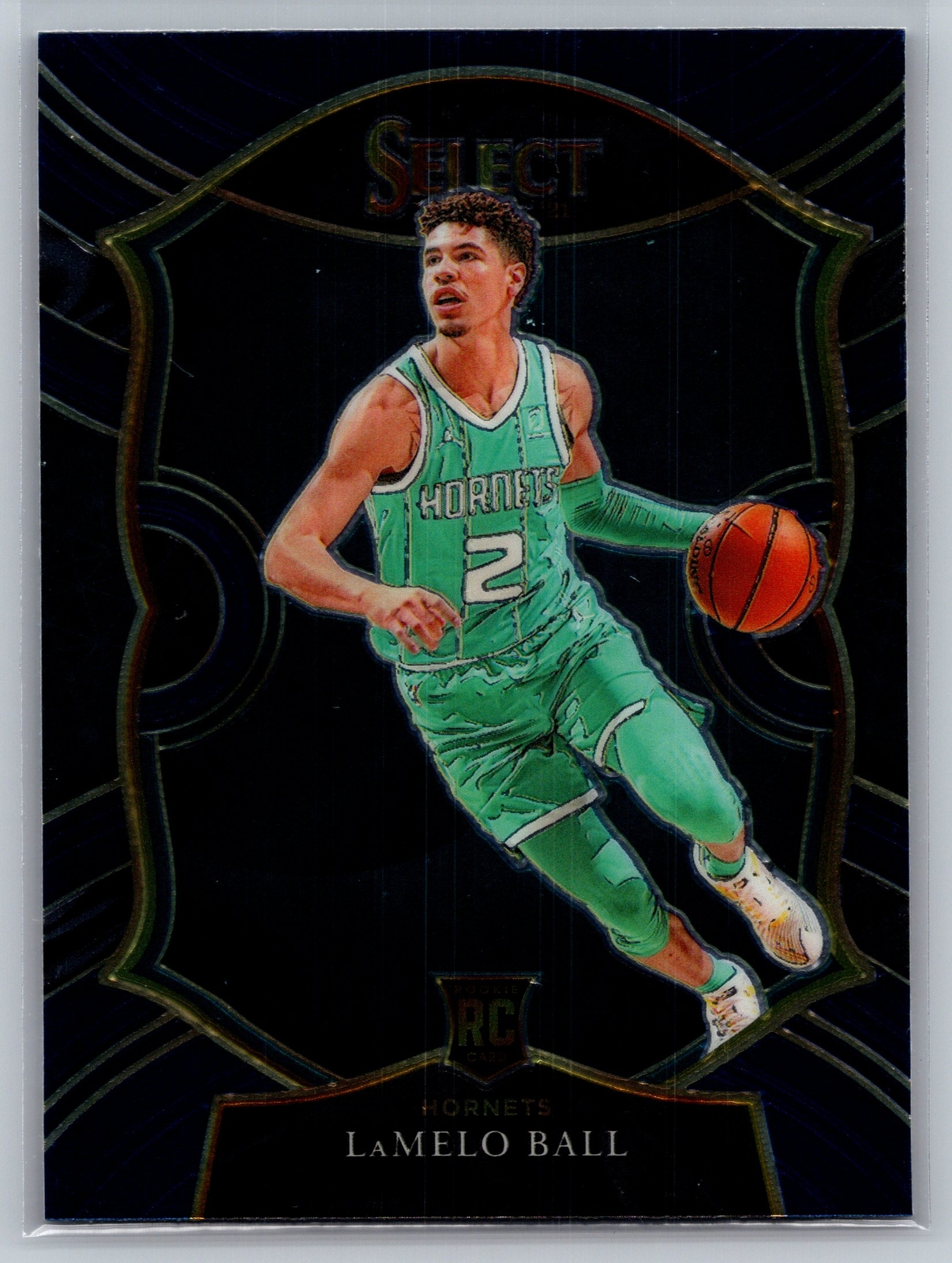 2020-21 Panini Select #63 LaMelo Ball Blue