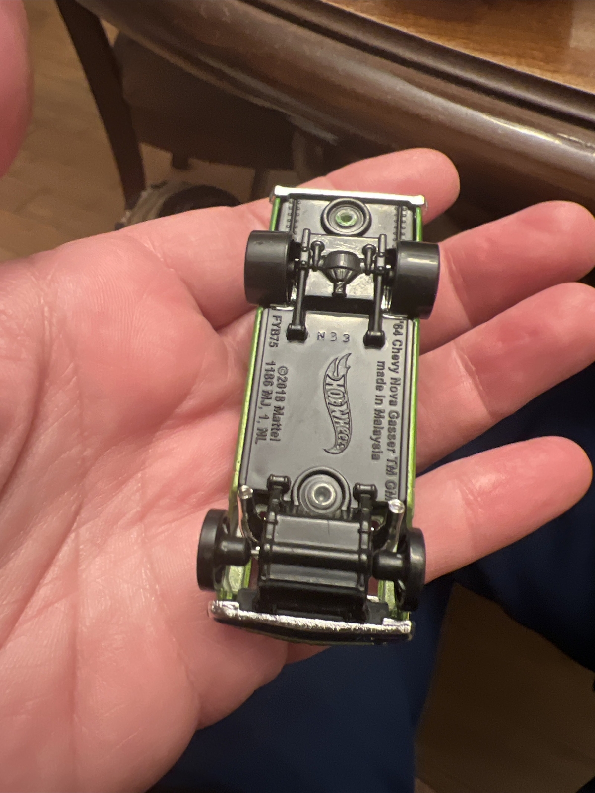 Hot Wheels 1964 Chevy Nova Wagon Gaser Green LOOSE Station Wagon