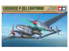 TAMIYA 61123 1/48 LOCKHEED P-38J LIGHTNING MODEL KIT
