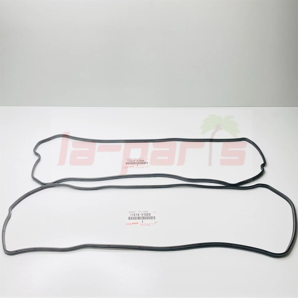 NUEVO JUEGO DE 2 JUNTAS DE CUBIERTA DE VÁLVULA GENUINO TOYOTA LEXUS GS 350 IS RC 2.5 3.5L V6 Foto 4 de 4