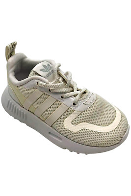 Adidas Toddler's Girl Multix Sneaker White/White/Grey
