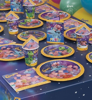  Clangers Partyzubehör und Geschirr