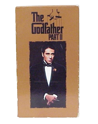 THE GODFATHER PART II 8459 HI-FI STEREO THX DIGITALLY MASTERED VHS