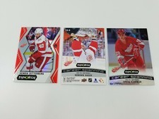 2017-18 UD Synergy Detroit  Red Wings  Lot of 3 Yzerman Hasek Zetterberg