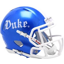 DUKE BLUE DEVILS NCAA Riddell Speed Authentic MINI Football Helmet